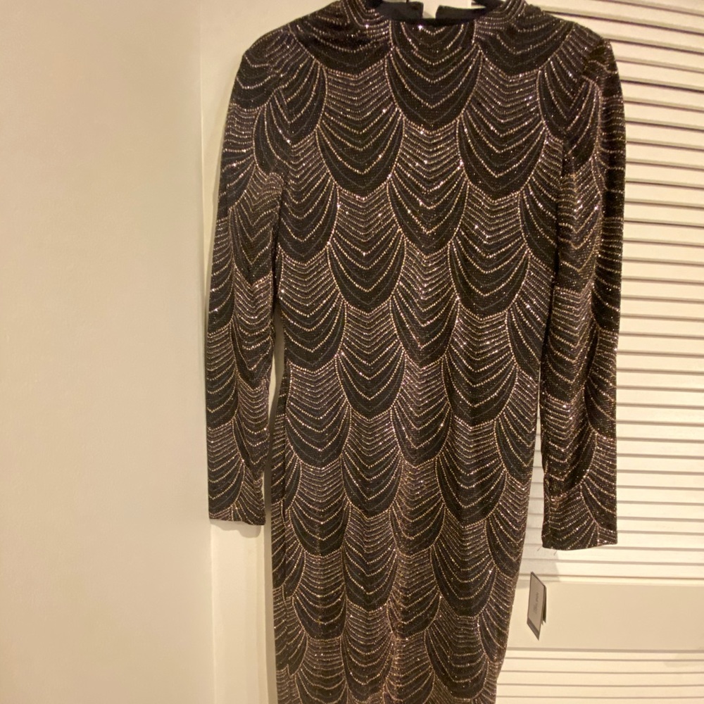 BRAND NEW Nine West midi sparkly dress